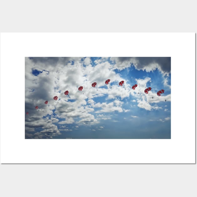 paragliding Wall Art by psychoshadow